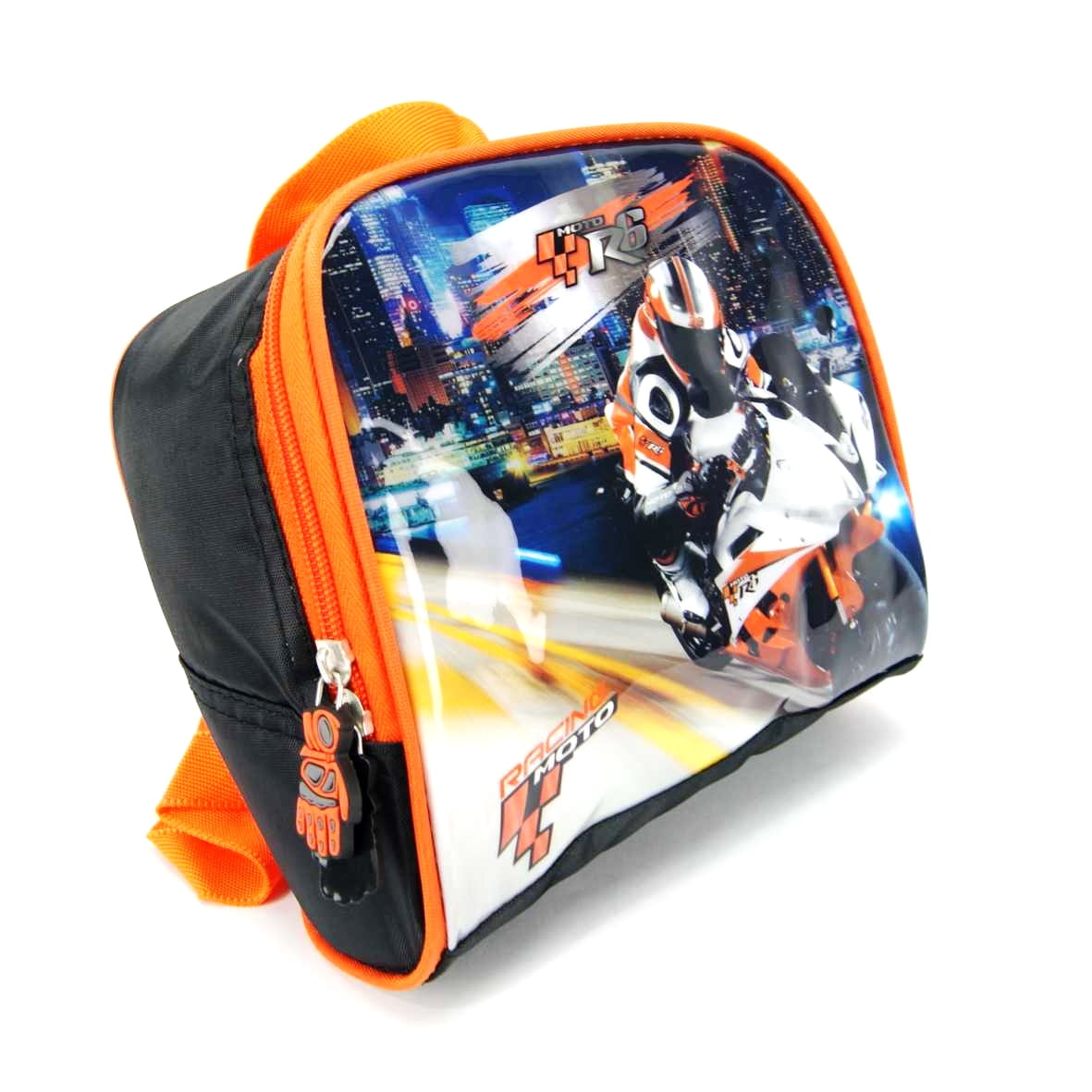 Lancheira Moto Racing Laranja Luxcel LA32093MT