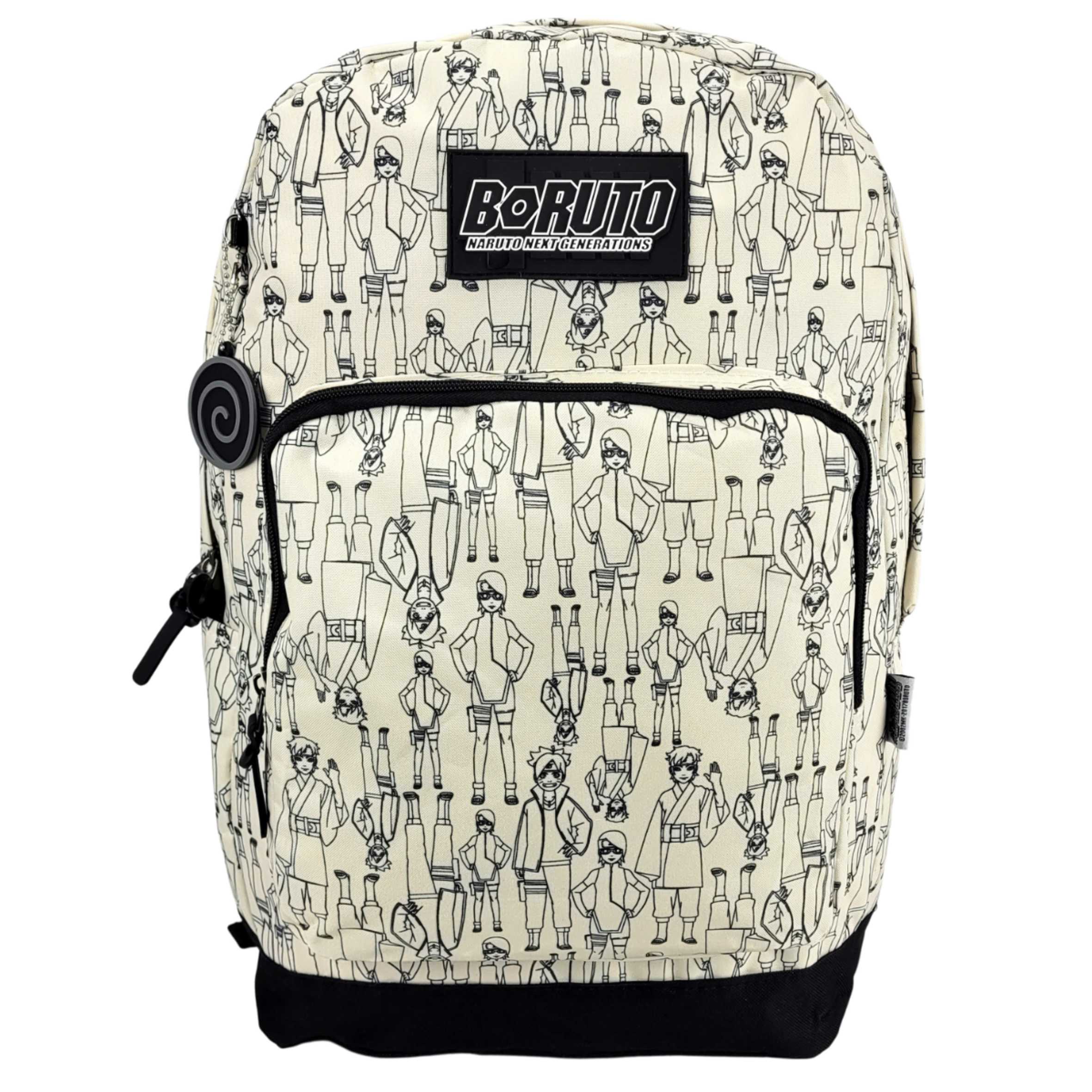 Mochila Boruto Costas Luxcel MS46463BR-BR Claro