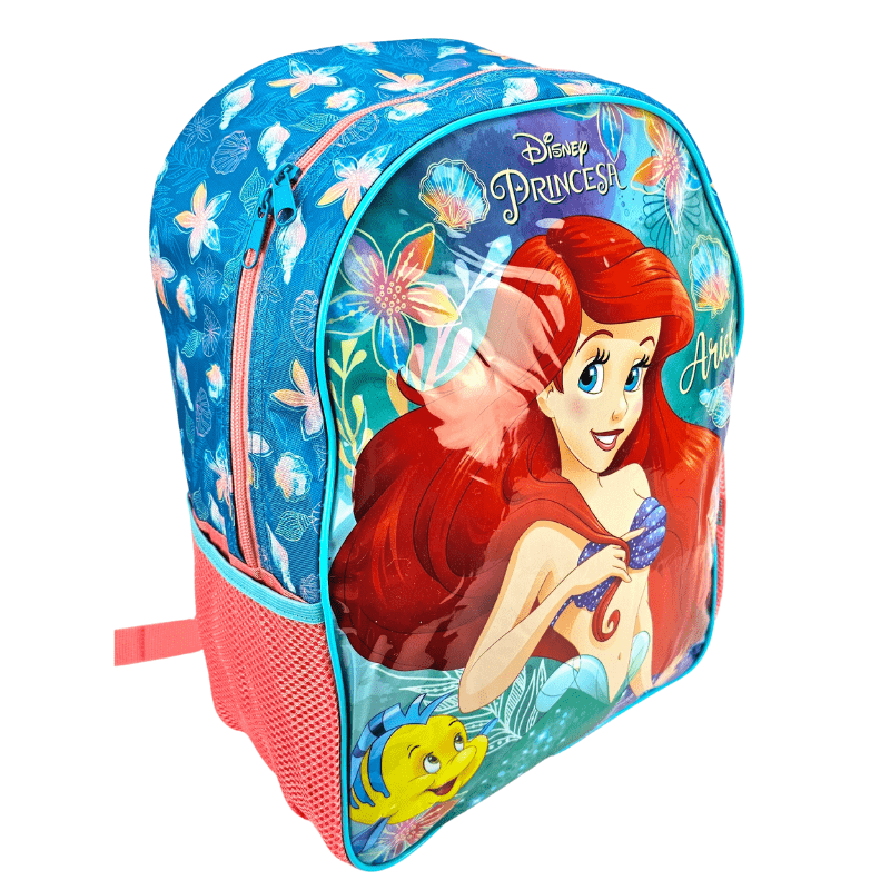 Mochila Costas Infantil Princesa Ariel Pequena Sereia Disney Xeryus 11482