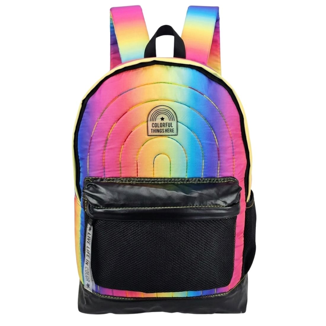 Mochila de Costas Juvenil Tilibra Académie Colorful