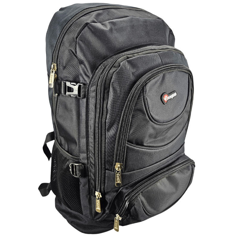 Mochila de Costas Trabalho Faculdade Grande Enoque EN118 Poli Biker Preto