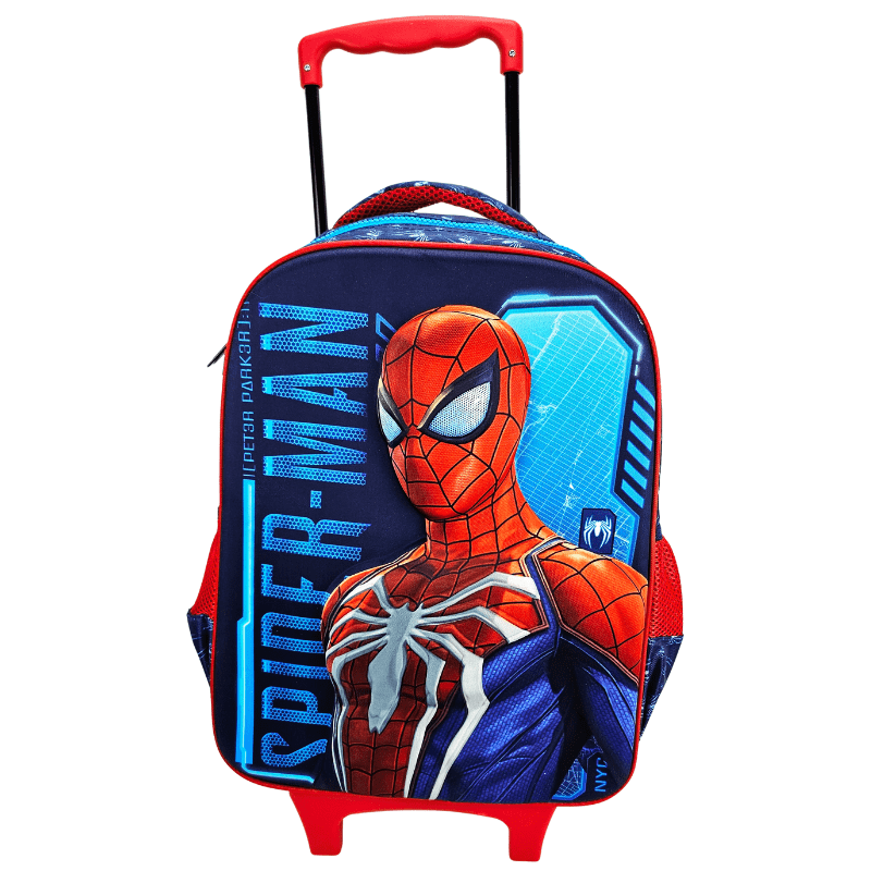 Mochila de Rodas Homem Aranha 3D Marvel Xeryus 11700 