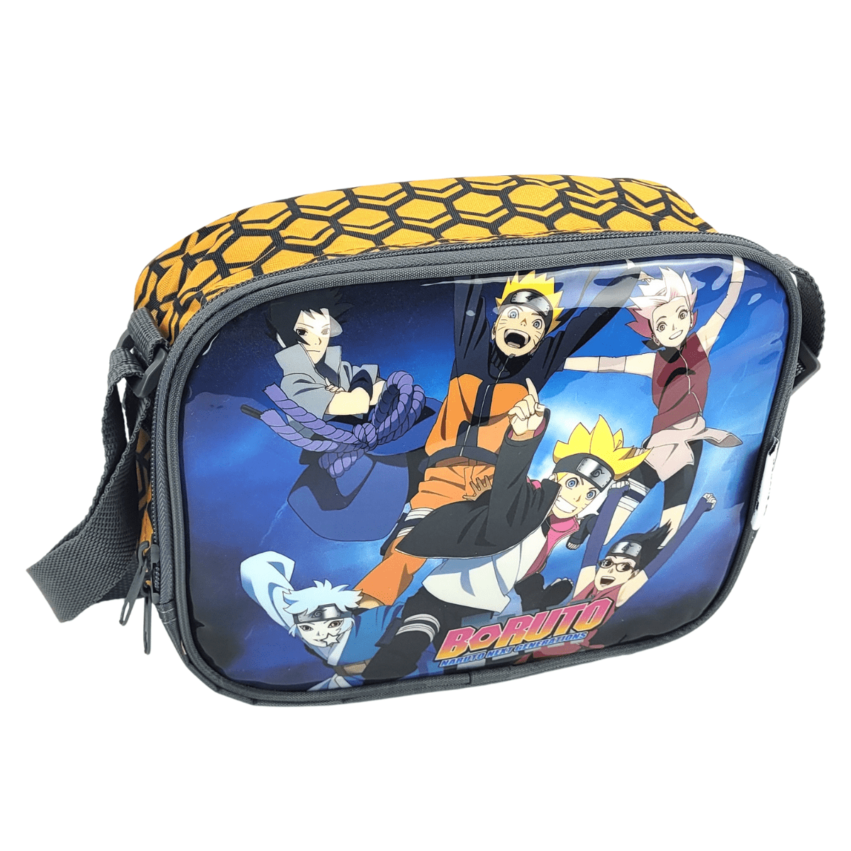 Mochila Rodinhas Naruto Next Generations + Lancheira Boruto Cor