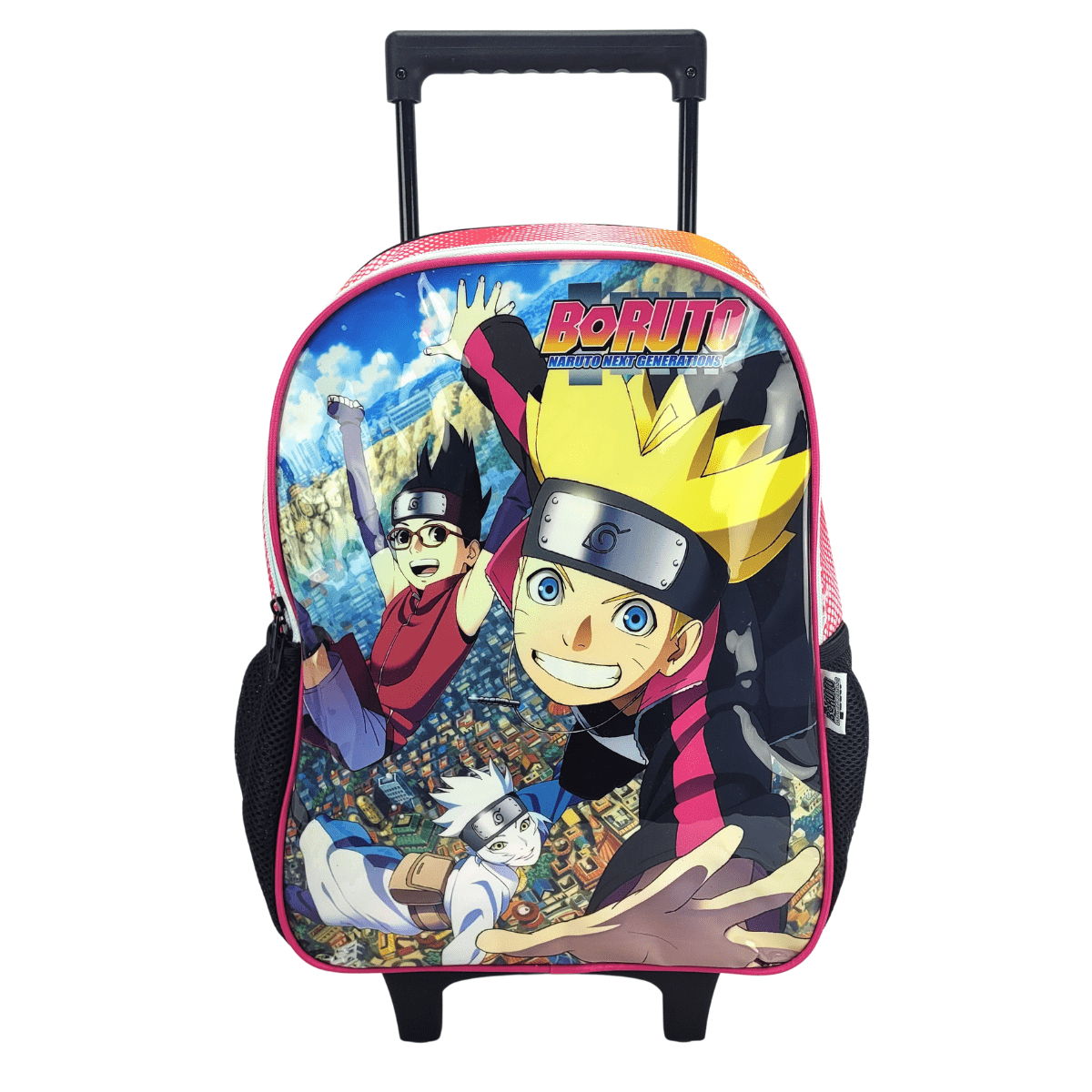 Mochila Rodinhas Naruto Next Generations + Lancheira Boruto Cor