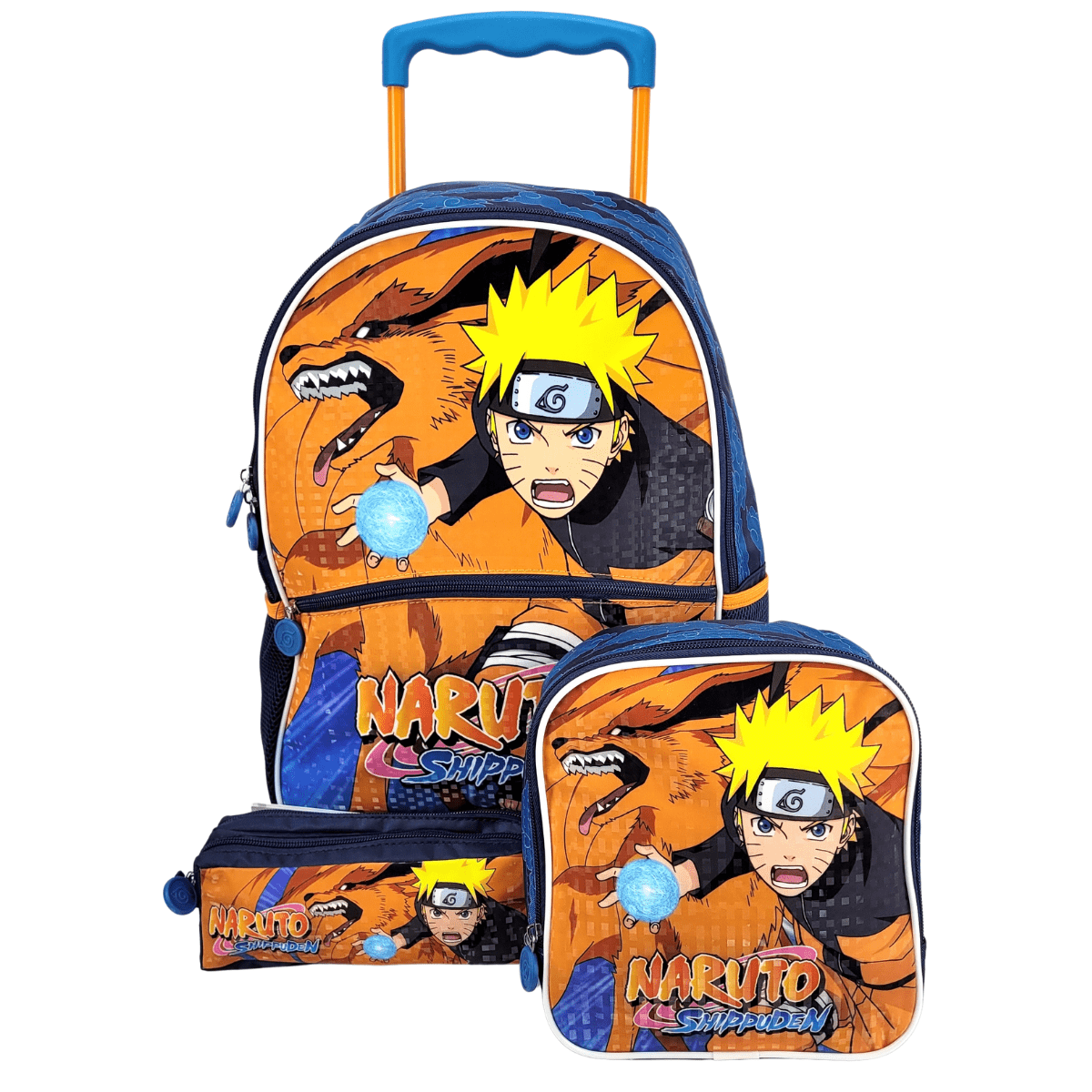 Mochila Bolsa Escolar Naruto Anime Aldeia Da Folha Lançamento