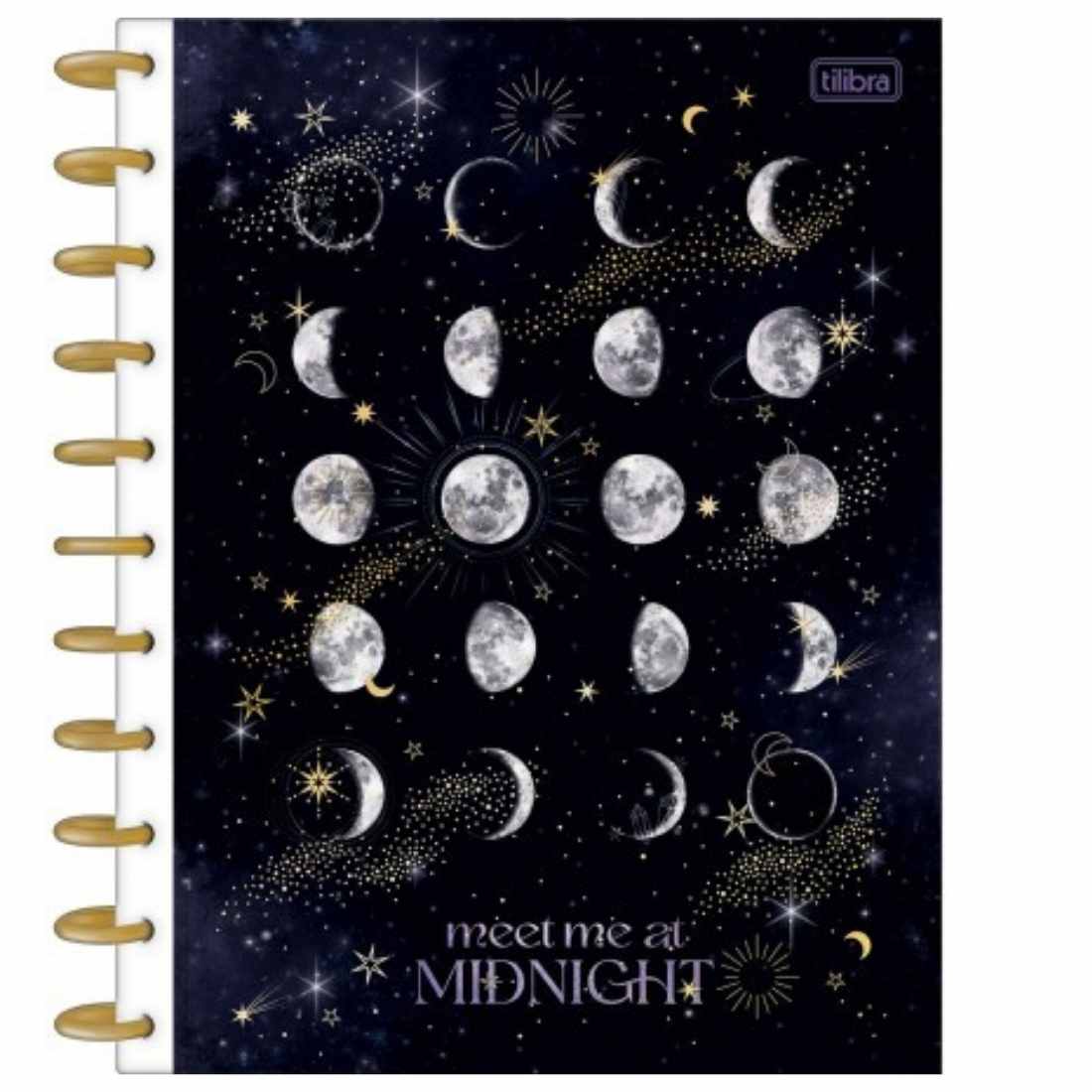 Caderno Tilidisco Magic Tilibra 1 Matéria 80 Folhas System Disco