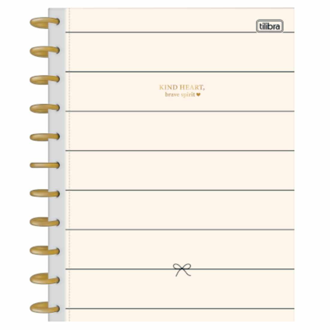 Caderno Tilidisco West Village Tilibra 80 Folhas 90g System Disco