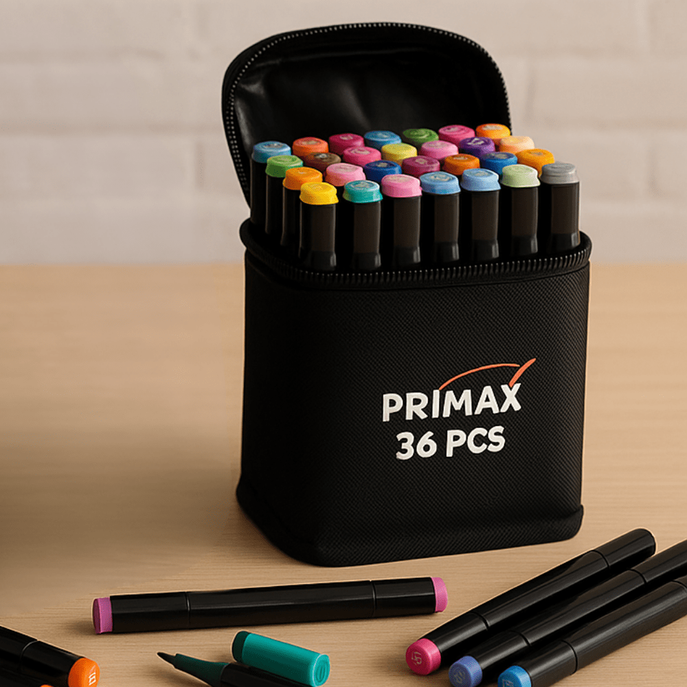 Kit de Canetas Touch Bobbie Goods com Ponta Dupla para Colorir
