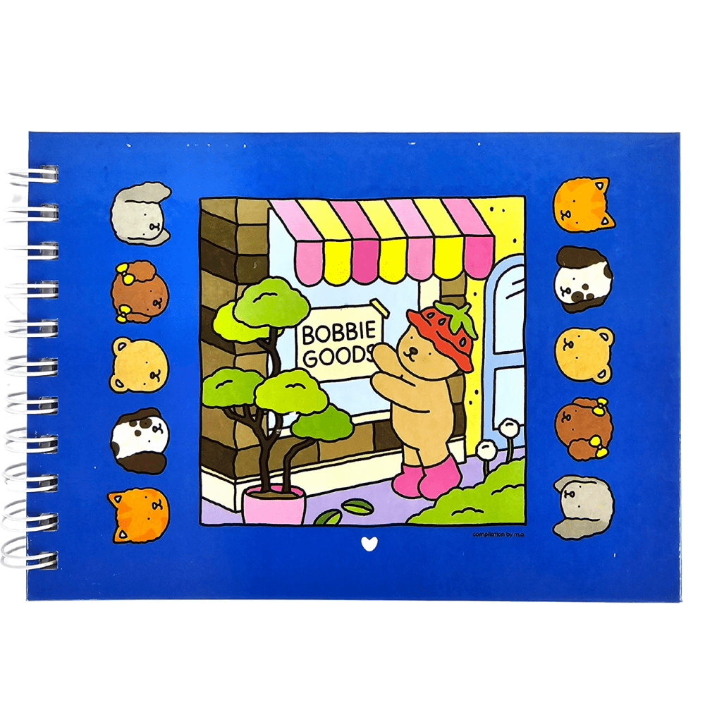 Livro de Colorir Bobbie Goods Capa Dura com 50 Páginas