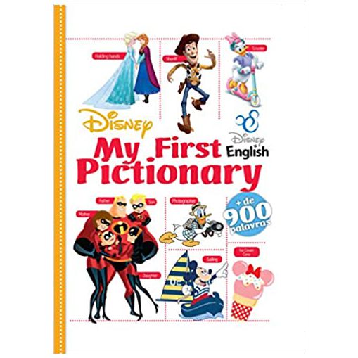 Livro Disney Pictionary - Editora DCL