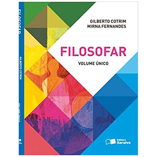 Livro Filosofar - Editora Saraiva