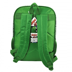 Mochila Hulk Vingadores Costas com Estojo Luxcel Verde