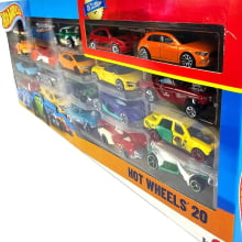 Pacote com 20 Carrinhos Hot Wheels Mattel Sortidos Caixa H7045
