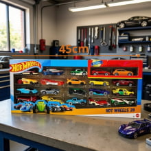 Pacote com 20 Carrinhos Hot Wheels Mattel Sortidos Caixa H7045