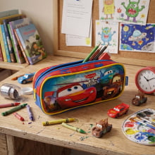 Estojo Escolar Infantil Carros Disney Na Estrada Xeryus 11635