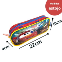Estojo Escolar Infantil Carros Disney Na Estrada Xeryus 11635