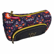 Estojo Necessaire Capricho Floral Escolar 100 Pens DMW
