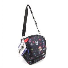 Lancheira Cooler Capricho Floral DMW 11867 Preto