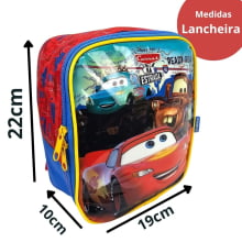 Lancheira Térmica Escolar Infantil Carros Disney Na Estrada Xeryus 11634