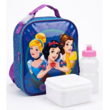 Lancheira Térmica Infantil Princesas Disney Com Acessórios Dermiwil