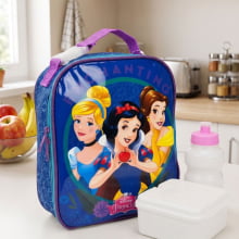 Lancheira Térmica Infantil Princesas Disney Com Acessórios Dermiwil