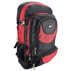 Mochila de Costas Trabalho Faculdade Grande Enoque EN118 Poli Biker Vermelho