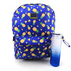 Mochila Pineapple Container com Garrafa Plástica Dermiwil 37726