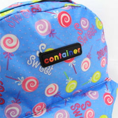 Mochila Container Juvenil Costas Sweet Azul 51874