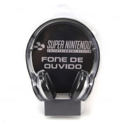 Mochila Super Nintendo Costas com Estojo e Fone de Ouvido DMW 11546