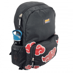 Mochila Akatsuki Naruto Costas com Garrafa Pacific 7780504