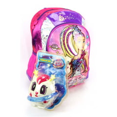 Mochila Barbie com Caixa de Som Sestini 064739-08