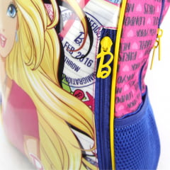 Mochila Barbie Costas Escolar Sestini 065228