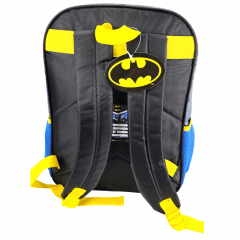 Mochila Batman Dc Costas com Estojo Luxcel IS37921BM-AM