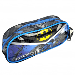 Mochila Batman Dc Costas com Estojo Luxcel IS37921BM-AZ