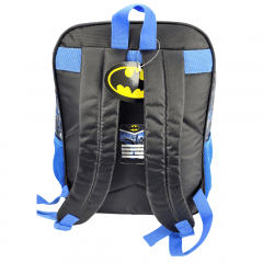 Mochila Batman Dc Costas com Estojo Luxcel IS37921BM-AZ