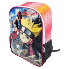 Mochila Boruto Costas com Estojo Luxcel IS38111BR-VM