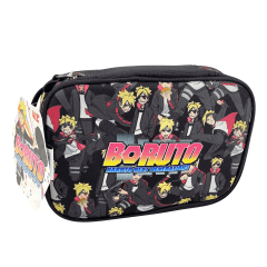 Mochila Boruto Costas Com Estojo Box Luxcel MS46465BR