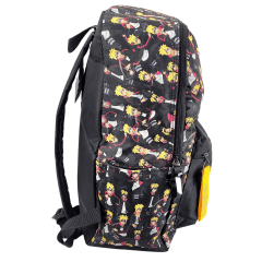 Mochila Boruto Costas Com Estojo Box Luxcel MS46465BR