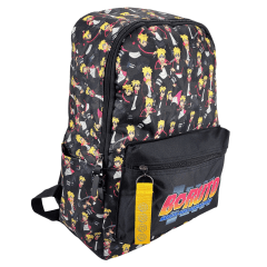 Mochila Boruto Costas Com Estojo Box Luxcel MS46465BR