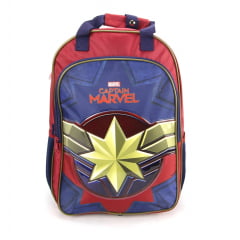 Mochila Capitã Marvel Costas Escolar DMW 11645