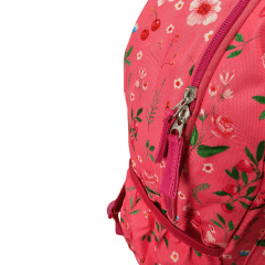 Mochila Capricho Student Rosa Floral Sestini 075978-08