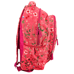 Mochila Capricho Student Rosa Floral Sestini 075978-08