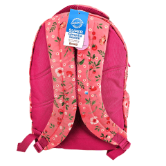 Mochila Capricho Student Rosa Floral Sestini 075978-08