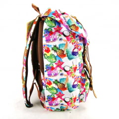 Mochila com Tampa Mtv Beach ref 48764 DMW