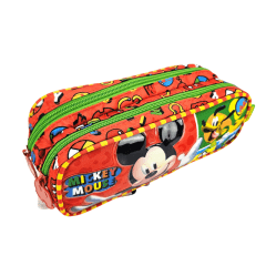 Mochila Costas Mickey Mouse Disney com Lancheira e Estojo Xeryus 11612