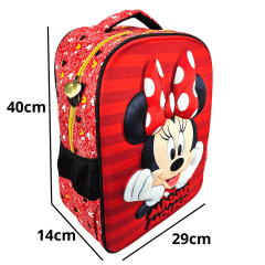 Mochila Costas Minnie Disney 3D Xeryus 11452 Escolar