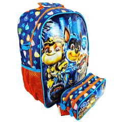 Mochila Costas Patrulha Canina com Estojo Duplo Xeryus 11782