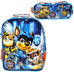 Mochila Costas Patrulha Canina com Estojo Duplo Xeryus 11782