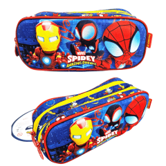 Mochila Costas Spidey Amazing Friends com Lancheira e Estojo Xeryus 11722