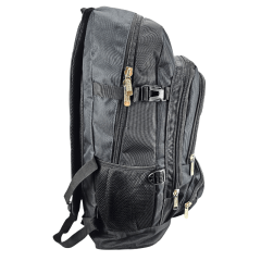 Mochila de Costas Trabalho Faculdade Grande Enoque EN118 Poli Biker Preto